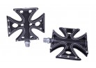 Iron / Maltese Cross Pedals