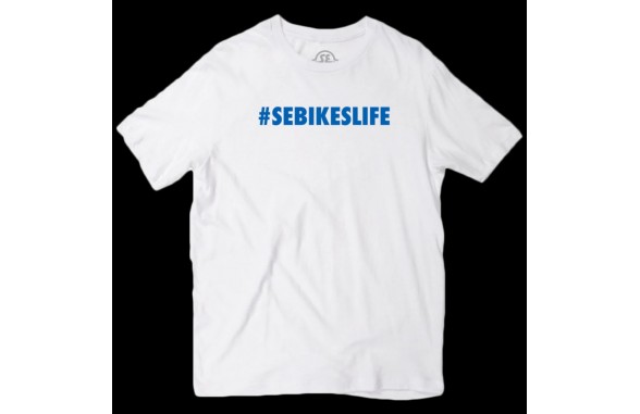 SE #SEBIKESLIFE SHIRTS_WHITE