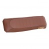 SEAT BENCH GENUINE LEATHER_BROWN / BLACK