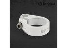 Ruff Seat Post Clamp (25.4mm/31.8mm) - White/Black